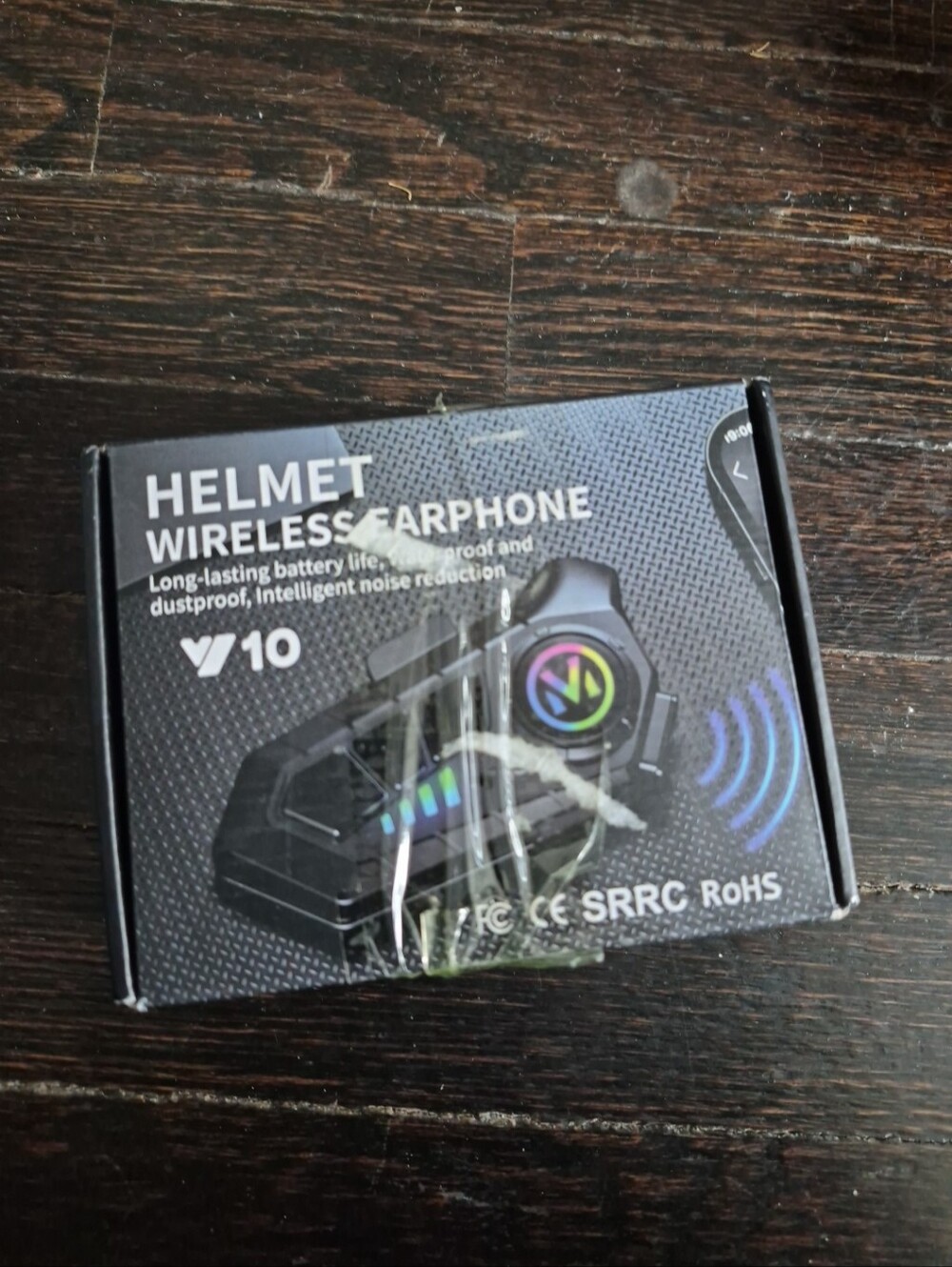 Bluetooth Motorcycle Helmet Headset Speaker Wireless Motorbike Headphone w/Mic